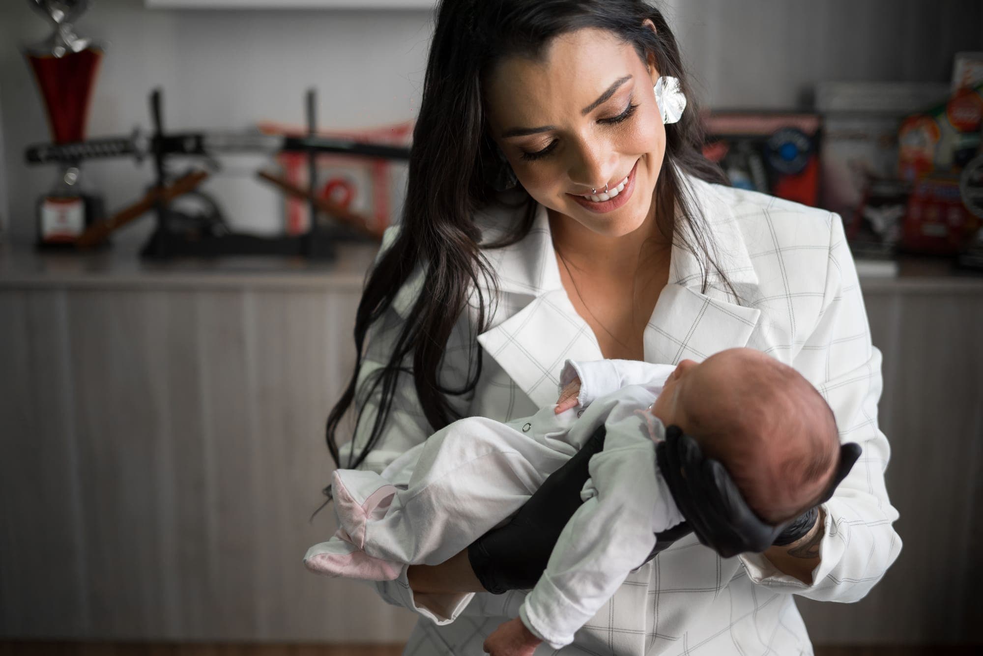Osteopatia pediátrica em recém-nascido na Clínica Black Belt Fisioterapia